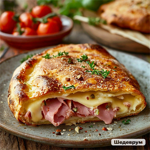 Кальцоне с Ветчиной и Сыром 1802
