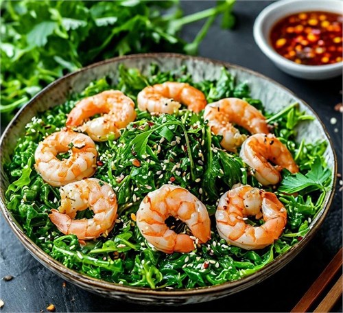 Салат Чука с креветками 1883