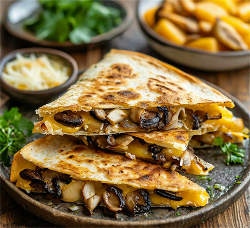Кесадилья с Грибами и Сыром 1796