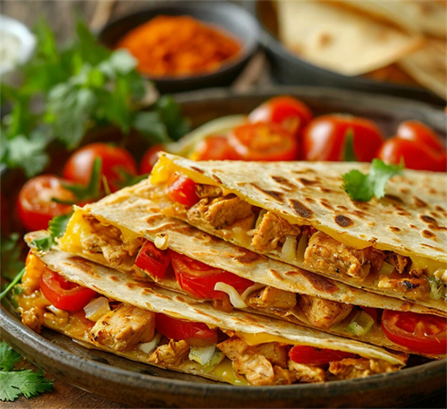Кесадилья с Курицей и Томатами 1797