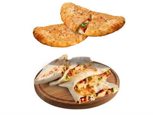 Комбо "2 Кальцоне + 2 Кесадильи" 1844